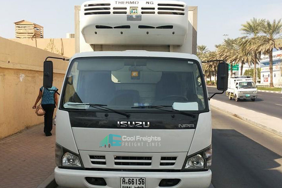 Freezer Truck Vehicles for Rent Dubai