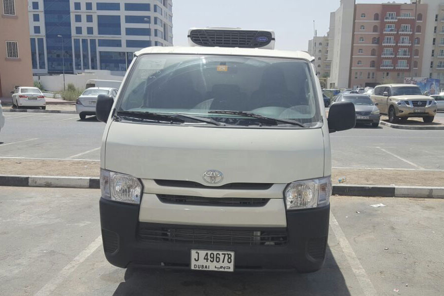 Chiller Truck Vehicles for Rent Dubai